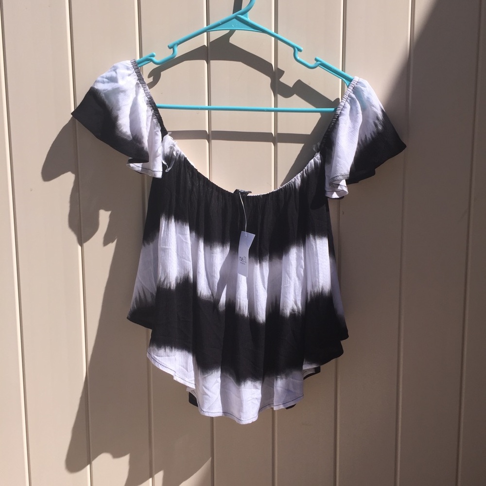 Black & white top (3 for $10 deal)